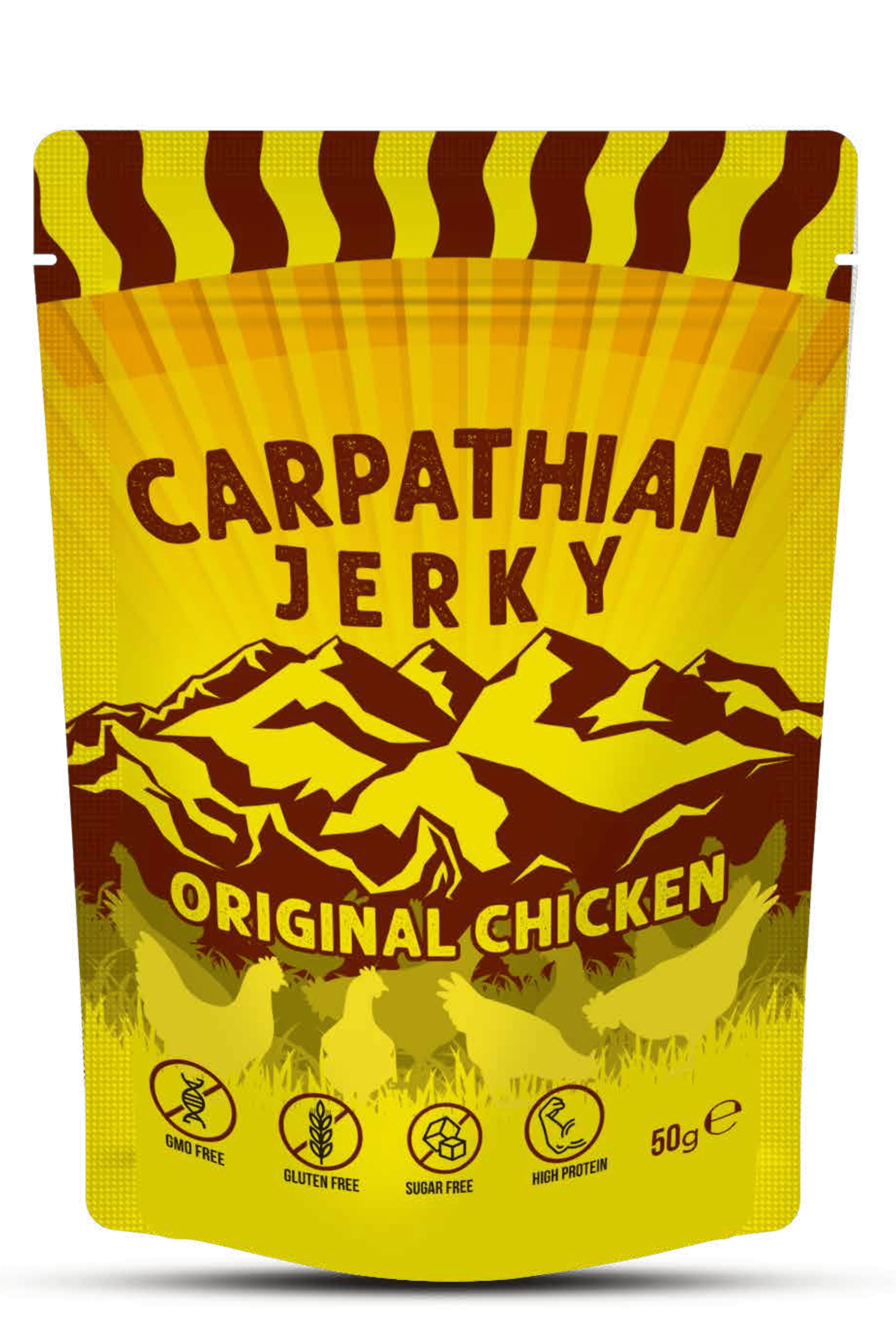Carpathian Jerky Original Frango - Carpathian Jerky