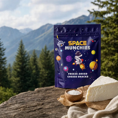 Space Munchies Snacks de Queijo Liofilizado