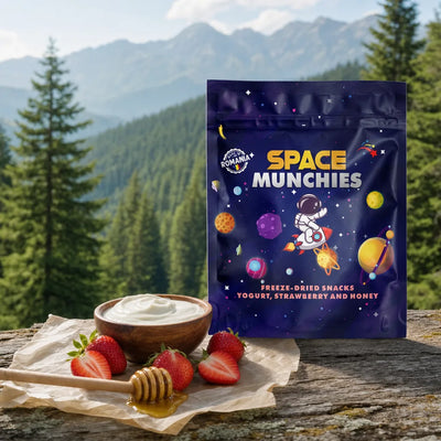 Space Munchies Iogurte Liofilizado com Morango e Mel